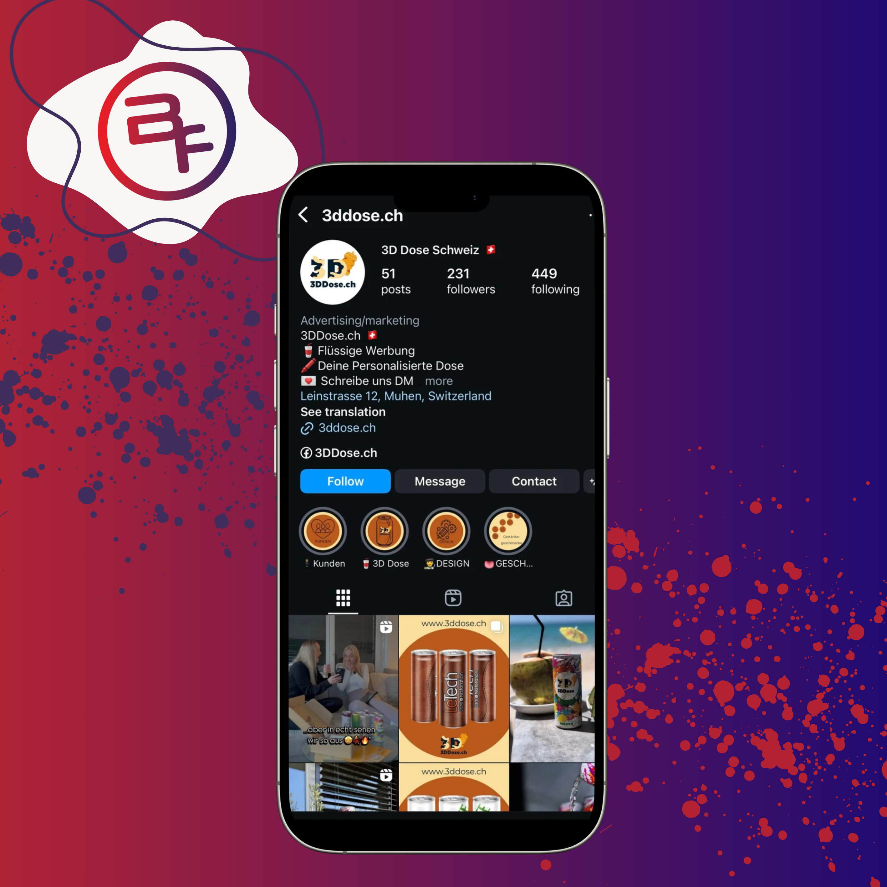 3Ddose 3ddose 1 - Social Media Management