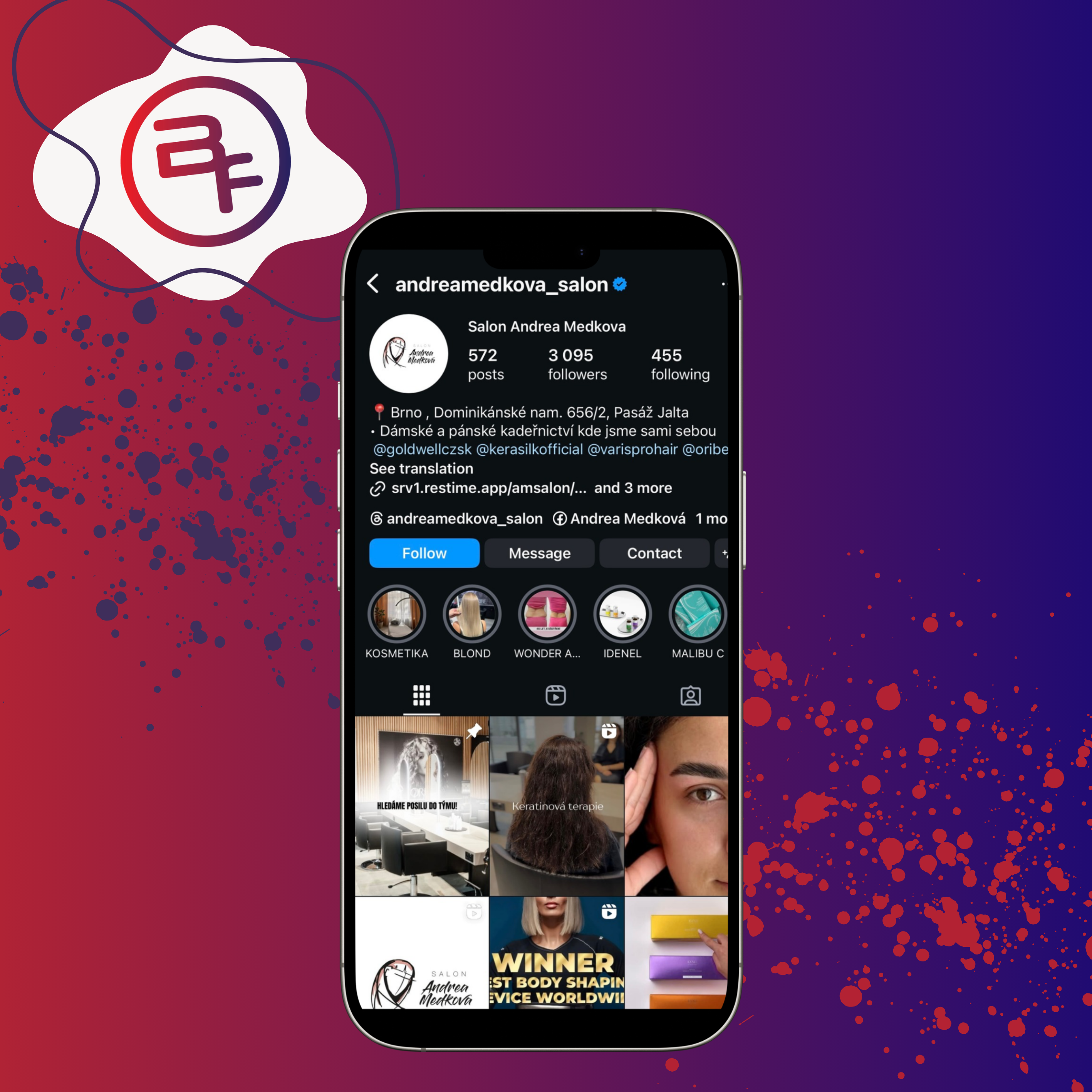 AndreaSalon andreasalon - Social Media Management